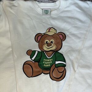 ‼️SOLD‼️New Stoney clover lane varsity bear sweatshirt